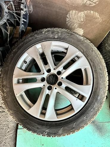 rf1 rf2: Литые диски с зимними шинами Goodyear UltraGrip. Ровные в отличном — 1