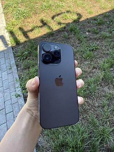 Техника жана электроника: IPhone 14 Pro, Колдонулган, 256 ГБ, Кара — 5