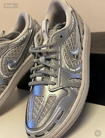 nike sb dunk low: Кроссовки, 38.5, Nike, Новый, цвет - Серебристый, Самовывоз — 4