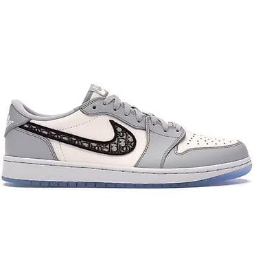 low: Мужские кроссовки, 39, 39.5, 40, Air Jordan, Новый, цвет - Серый — 2
