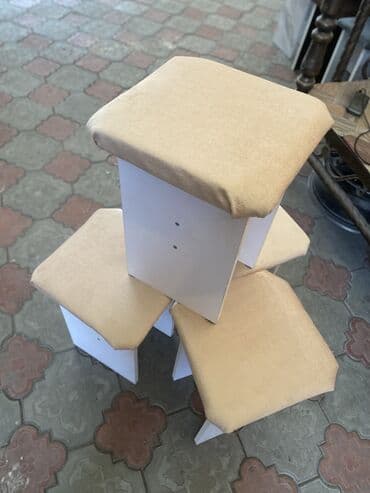 стол круглый обеденный: Табуретка, Новый, ЛДСП, Не раскладной — 3