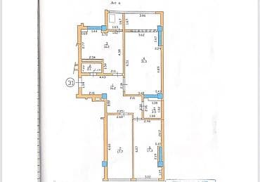 mega hous: 4 комнаты, 108 м², Элитка, 7 этаж, Евроремонт — 5