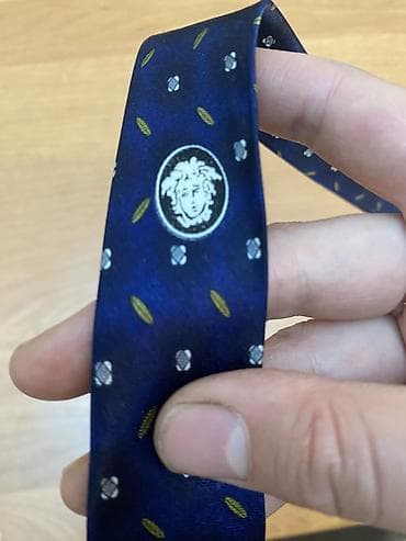 handmade: Эксклюзивный винтажный галстук Versace Classic V2 Оригинал 100% — 4