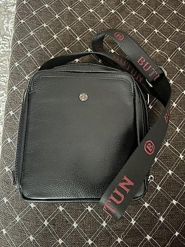 Сумки: Классическая сумка, Butun, Материал: Натуральная кожа, Застежка на молнии, Мужские, Новый — 2