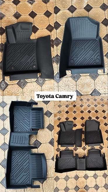 полики камри 55 se: 5D Полики Для салона Toyota, цвет - Черный — 1