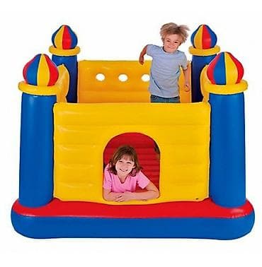 зу: Бесплатная доставка Доставка по городу бесплатная Надувной батут — 3