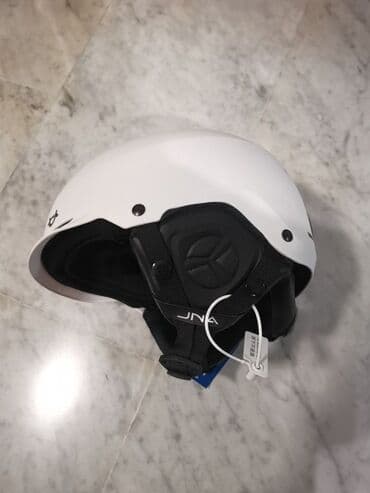 теннисная ракетка настольный: Сноубордический/лыжный шлем JNA SNOW, матовый белый - Сертификация — 4