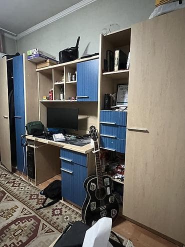 детские кроватки бишкек цены: Гарнитур детский Б/У. Состояние: Среднее Производство: Украина — 1