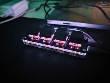 Клавиатура, Механическая, Проводное подключение, Размер: 40%