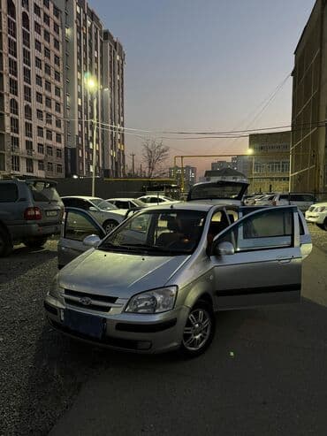 токмок машина кж: Hyundai Getz: 2002 г., 1.3 л, Автомат, Хетчбек — 10