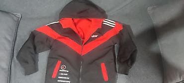 горнолыжная куртка: Детская куртка-анорак с капюшоном, демисезонная, на молнии — 3