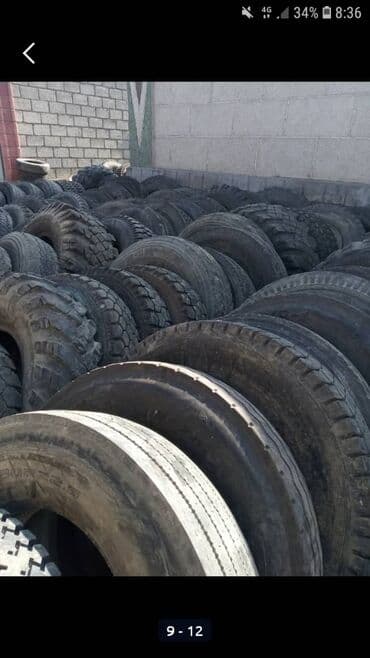 шины на уаз: Колеса в сборе 385 / 65 / R 22,5, Всесезонная, Б/у, Грузовики/Автобусы — 5