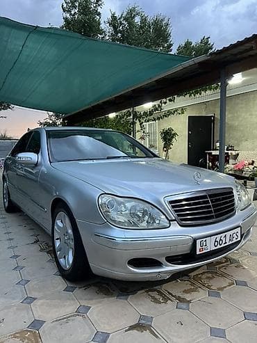 Унаа сатуу: Mercedes-Benz S-Class: 2004 г., 3.7 л, Автомат, Газ, Седан — 4
