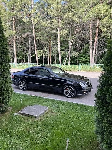 мерседес бенс дубль: Mercedes-Benz E-Class: 2002 г., 5 л, Автомат, Бензин, Седан — 1