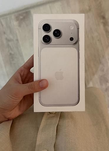 IPhone 17 Pro, Новый, 256 ГБ, Серебристый, Коробка, 95 %