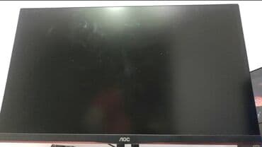 aoc 27: Монитор, AOC, Колдонулган, LED, 27" - 28" — 1