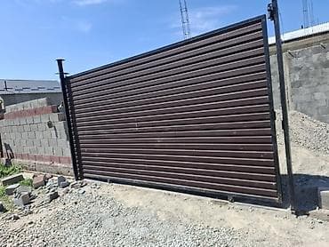 сколько стоит генератор ремень: Откатные ворота из профнастила - Конструкция: откатные ворота на — 4