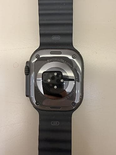 e96a hoco: Apple Watch Ultra 2 черного цвета с оригинал ремешками,49мм, состояние — 5
