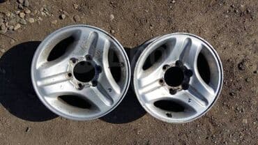 обмен дисков бишкек: Литые Диски R 16 Toyota, Комплект, отверстий - 6, Б/у — 1