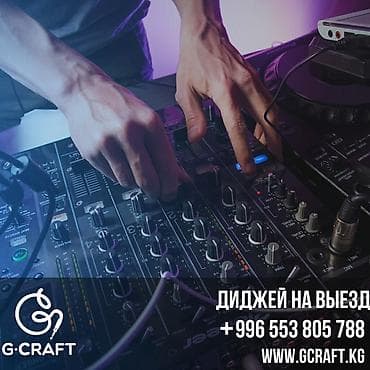 диджей: Диджей со своим профессиональным звуковым и световым оборудованием в — 1