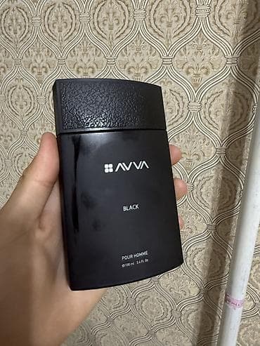 atom total: AVVA Black Pour Homme — мужская туалетная вода. - Объем: 100 мл (3.4 — 3