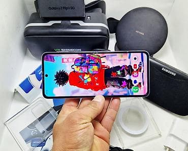 galaxy z flip: Samsung Galaxy Z Flip 3, Б/у, 512 ГБ, цвет - Фиолетовый, 1 SIM, eSIM, 2 SIM — 2