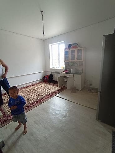 домики деревянные: Одноэтажный кирпичный дом с крышей из металлпрофиля. - Планировка — 5