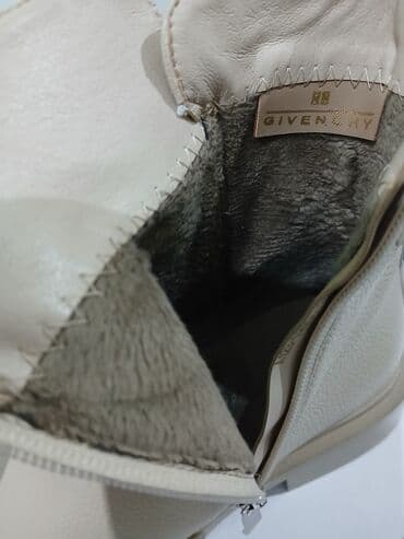 сапоги из натурального меха и кожи: Сапоги, 36, Givenchy, Новый, цвет - Бежевый, Самовывоз, Бесплатная доставка, Платная доставка — 7