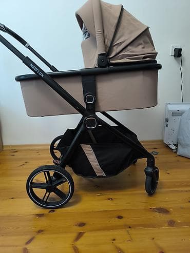 бала: Балдар арабасы, Башка бренд, түсү - Күрөң, Колдонулган, Өзү алып кетүү — 2