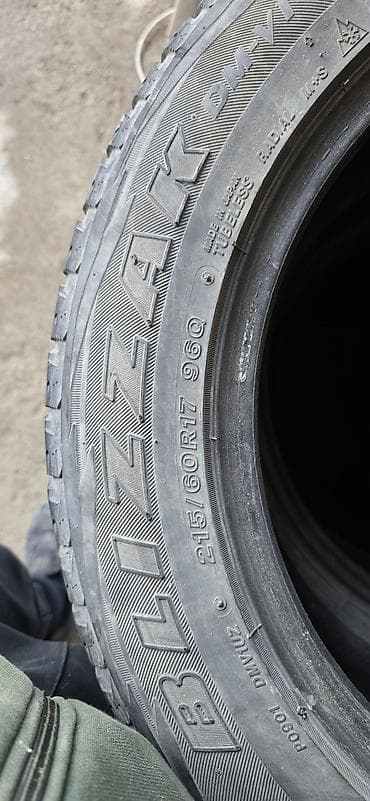 vossen diska: Шины 215 / 60 / R 17, Зима, Б/у, Комплект, Легковые, Япония, Bridgestone — 4