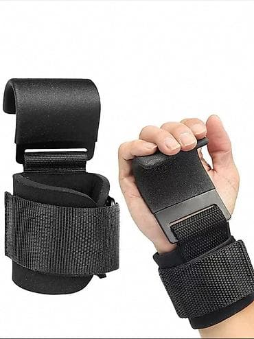 бинты для рук: Крюки для тяги на запястье (пара) - Назначение: помощь в тяговых — 2