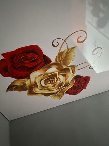 ремонт натяжного потолка после затопления цена: Натяжной потолок 3D потолки, Глянцевое, Матовое Бесплатная консультация, Бесплатный замер, Гарантия — 3