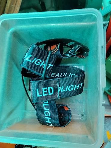 проявочная лампа: Фонарик‑налобник LED с шарообразной линзой и USB-зарядкой — 2