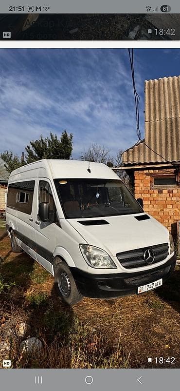 електро портер: Mercedes-Benz Спринтер: 2007 г., 2.2 л, Автомат, Дизель, Бус — 2