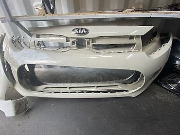 Передний бампер для Kia Soul (оригинал, заводская деталь). - Цвет — 1