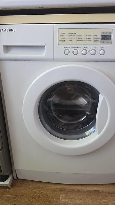 iphone 19: Стиральная машина Samsung, фронтальная загрузка. Основные — 1