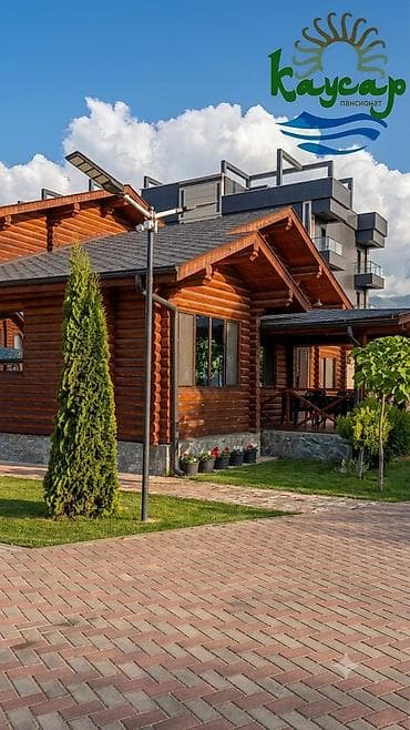 Отдых на Иссык-Куле: Коттедж, Кара-Ой (Долинка), 7 мест — 1