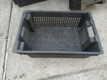 металлический ящик с крышкой: Ящик, Б/у — 2