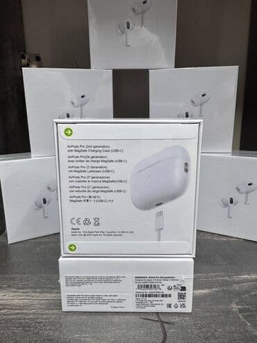 Ноутбуктар: Apple AirPods — оригинальные наушники в заводской упаковке. Доступные — 1