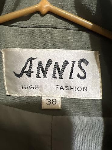 Юбки: Женский пиджак ANNS - Цвет: мягкий светло‑серо‑зеленый (sage). - — 4