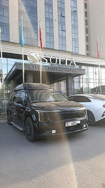 автомобильный телевизор: Минивэн, Пункт назначения: Аэропорт Манас, Количество мест: 6 — 3