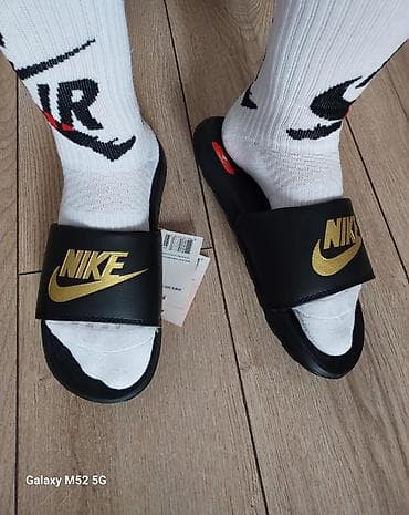 Босоножки, сандалии, шлепанцы: Мужские сандалии, 39, 40, 41, Nike, Новый, цвет - Черный, Самовывоз — 1