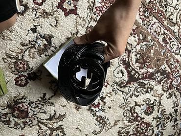 ремень gucci: Ремень, Gucci, Материал: Натуральная кожа, Унисекс, Новый — 1