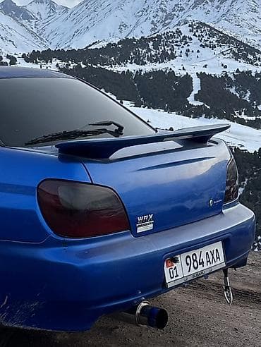 Автохимия: Арткы спойлер Subaru 2002 г., Колдонулган, Оригинал — 1