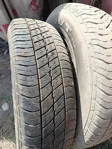 Шины 195 / 80 / R 15, Б/у, Пара, Япония, Bridgestone — 2