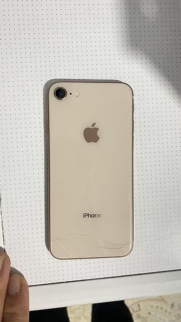 iphone 8: IPhone 8, Б/у, 64 ГБ, Золотой, 85 % — 5
