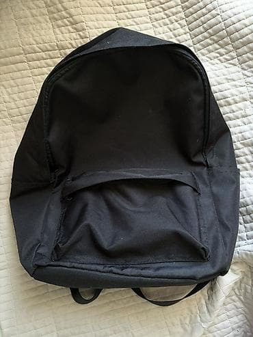 рюкзак черный: Рюкзак городской универсальный, чёрный Вместительное основное — 1