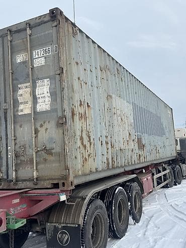 куплю контейнеры: Продаю Морской контейнер 20-40-45 футов (standard), красный — 6