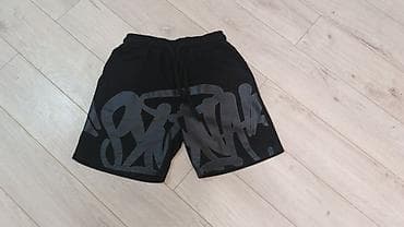 nike tech flece: Мужские шорты, M, Б/у, цвет - Черный, Платная доставка — 1