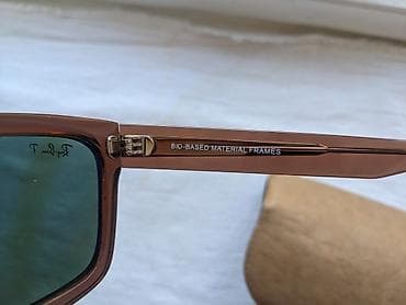 Аксессуары: Солнцезащитные очки очки, Ray-Ban, Унисекс, Прямоугольные, Линзы антибликовые, Линзы поляризованные, Оригинал, Б/у — 2